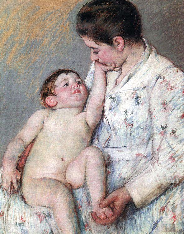 Mary Cassatt The Caress China oil painting art
